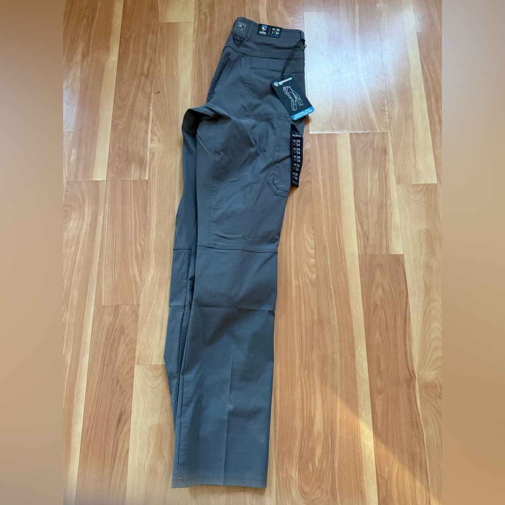 KUHL Renegade Pant 30x34 Klassik Fit Softshell Quick Dry Durable Steel Gray NWT